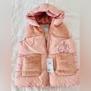Brand new Kids Puffer Unicorn Jacket